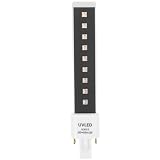 Hemobllo Tubo LED para Secado Rápido para Lámpara de Uñas 9w Doble Fuente de Luz, Bombilla UV Lámpara para Fotocurado de Gel, Accesorio de Manicura Profesional para Salón y Uso Doméstico