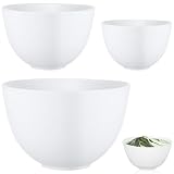 Healeved Juego De 3 Recipientes Para Mascarilla Facial De Silicona Cuencos Para Mezclar Mascarilla Diy Herramienta Cosmética Para Aplicar Mascarillas Y Aceite De Peluquería 5.23 X 3.34 X 3.34 in
