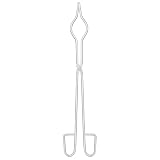stonylab Pinzas para Crisoles, 40cm Pinzas de Acero Inoxidable para Laboratorio, Ideales para Sujetar con Seguridad Crisoles