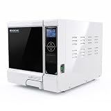Mobiclinic®, Autoclave Profesional, Esterilizador Autoclave de Vapor 12L, Desinfecta 99% con Cobertura 360º, Pantalla LCD, Programas Personalizable, Impresora, USB, Clínicas y Laboratorios, MobiClave