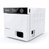 Mobiclinic®, Autoclave Profesional, Esterilizador Autoclave de Vapor 17L, Desinfecta al 99% con Cobertura 360º, 6 Ciclos + Personalizado, Impresora, USB, SD, Clínicas y Laboratorios, MobiClave Plus