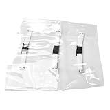 Protector Transparente para Sillón Dental, Plástico 42,5x41,5x1cm | Ajuste para Tipos de Sillón Dental, Base Antideslizante, Limpieza Fácil, Zona de Pies