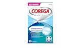 Corega Blanqueador Tabletas Limpiadoras Prótesis Dentales, 30 uds | Tabletas limpiadoras blanqueador, prótesis dentales completas y parciales, uso diario, ayuda a eliminar manchas y mal olor