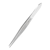 REMOS Pinzas de acero inoxidable con punta dentada - 8 cm