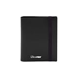 Ultra Pro - Carpeta Eclipse Pro de 2 Bolsillos, Color Negro Azabache