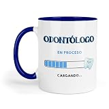 Kembilove Taza Odontólogo en Proceso – Cerámica 350 ml con Mensaje Motivador – Regalo Original para Estudiantes y Residentes de Odontología – Inspiración Diaria para Futuros Odontólogos