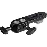 Manfrotto 143BKT - Base de conexión para cámara fotográfica, sólo Zapata, Negro