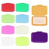 50 Cera dental para aparatos ortopédicos, cera ortodoncia brackets, cera ortodoncia, multicolor, adecuada para la mandíbula, olor a fruta, para portafrenos, cuidado bucal