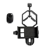 Celestron 81037 Universal Digiscoping and Astroimaging Smartphone Adapter DX Kit with Bluetooth Remote - Connects Your Smartphone Camera to an Eyepiece to Capture Images and Video, Black