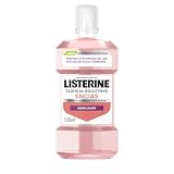 Listerine Clinical Solutions Encías Enjuague Bucal Sabor Menta Suave, 500ml | Con Flúor, Combate el Sangrado, la Inflamación, las Bacterias y la Placa, con un 60% Más de Zinc, con Aceites Esenciales