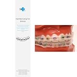 Protector Bucal para Brackets, sustituye Cera Dental | evita Llagas y Roces en Labios, Mejillas | Transparente, Reutilizable, sin Sabor