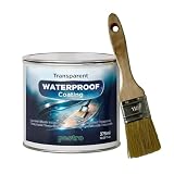 PECTRO Impermeabilizante Transparente, Sellador Impermeable (375 ml, 395 g)