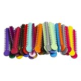 Visxcnu 1040 Unidades Bandas de Ligadura Ortodóntica Elásticas Multicolor Anillos de Goma Junta Tórica para Brackets Herramientas de Cuidado Dental y Higiene Oral