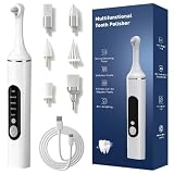 Set de blanqueamiento dental, removedor de sarro con 5 cabezas, pulidor dental con 5 modos para limpieza dental y blanqueamiento de dientes, para pulir después de la limpieza dental
