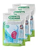 GUM EASY-FLOSSERS Herramientas con hilo dental 3 x 30 piezas