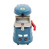 Máquina formadora de dientes, 1000 W, máquina de moldeo al vacío, aleación de aluminio, calentamiento uniforme preciso, aspiración al vacío para laboratorio dental, clínica dental, resistente a la