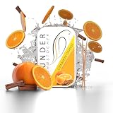 Wunder Palillos de Dientes - Canela y naranja - 100 Palillos con sabor - Palillos de Dientes Canela y naranja - contra el mal aliento - aliento frescor - Limpieza dental