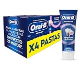 Oral-B Advanced Protección de Encías Pasta de Dientes, Pack Ahorro 4x75 ml | Dentífrico con Fluoruro de Estaño, Cuidado de Encías, Protección contra La Placa, Sabor Menta Fresca