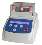 CGOLDENWALL MiniT-1 Indicador biológico Incubadora LCD Pantalla Digital Portátil Miniatura Incubación Equipo de Laboratorio RT+5℃-80℃ 100-240V (con BlockA: 15xΦ10mm)