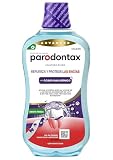 Parodontax Refuerza Y Protege Encías, Enjuague Bucal Diario, 500 ml | Enjuague bucal diario, cuidado encías sensibles, ayuda a reducir placa, aliento fresco, uso tras cepillado, formato 500 ml