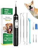 Stim-U-Dent Kit de limpieza dental ultrasónica para perro, limpiador dental para mascotas, para eliminar sarro y placa, con luz LED, cepillo de dientes para perros