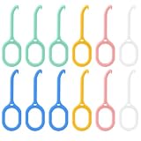 OFFCUP Removedor De Alineador Herramientas, 12 Piezas Extracción Del Alineador, Herramientas de Extracción de Alineador Dental Invisible, Para El Cuidado Bucal Dental (Oval)