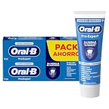 Oral-B Pro-Expert Protección Profesional Pasta de Dientes, Pack 2x75 ml | Dentífrico con Fluoruro de Estaño, Ayuda con Problemas de Encías, Placa, Sarro Y Sensibilidad, Sabor a Menta Fresca