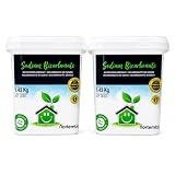 Nortembio Bicarbonato de Sodio Sin Aluminio 2 x 1,43 Kg 100% Natural para Limpieza Multiusos. Elimina Olores y Suciedad. Cocina, Baño, Textiles. E-Book Incluido