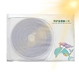 Cubierta De Unidad Exterior AC Protección Completa Impermeable Antihojas | Accesorio ajustable para todas las estaciones, casa y dormitorio