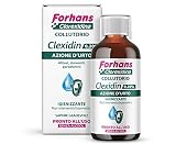 Forhans Clorhexidina, Enjuague Bucal Clexidina 0,20%, Antiséptico, Acción de Choque, Tratamiento Postoperatorio, Combate Infecciones de la Cavidad Oral, Sin alcohol, Buen Sabor, 200 ml