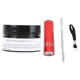 lyrlody Masilla Reparadora Fotopolimerizable, Pegamento de Curado Rápido 50g con Luz UV y Espátula, para Impresiones 3D, Modelos, Manualidades, Uñas