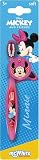 Mr White Cepillo de dientes manual de Minnie Mouse, con cerdas suaves y redondeadas para niños de más de 3 años