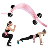 Hip Thrust Belt for Dumbbells Kettlebells, CinturóN de Empuje de Cadera para Gimnasio y Pilates, Almohadilla de CinturóN de Cadera para Entrenamiento de GlúTeos con Mancuernas para Sentadillas