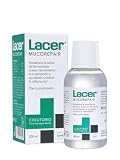 LACER MUCOREPAIR - Colutorio 200ml, Favorece la Cicatrización y Regeneración de las Mucosas Orales, Enjuague Bucal Diario con Ácido Hialurónico, Ayuda a Reducir la Inflamación, Acción Antimicrobiana