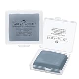 Faber-Castell - Goma de borrar en caja de plástico, color gris