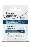 LACER ALIGNER - Cera para Brackets Ortodoncia Pack 7 Barras - Protección contra Rozaduras - Alivio de Irritaciones en Encías, Lengua y Mucosa Oral - Fácil Aplicación - Uso Diario Seguro