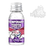 Cemento Dental, Kit de Reparación de Dientes, Dientes Postizos Temporales | Kit de Empaste Provisional Dental, Resina Para Dientes Reparacion, para Diente Rotos Faltantes Material