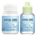 Cemento Dental Composite Dental Pegamento Denta-l | Adhesión Fuerte,Secado Rápido,Natural Estético