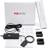 IPO IMPORT ODONTOLOGY - Sensor Intraoral Digital Handy HDR-500 APS CMOS para Rayos X Dentales - Alta Resolución 18,5 μm - USB 2.0 Plug & Play - Compatible TWAIN - IPX7 Impermeable.