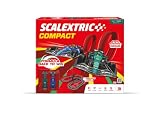 SCALEXTRIC - Circuito Compact - Pista de Carreras Completa - 2 Coches y 2 mandos 1:43 (Formula Race to Win)