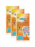 Dentek FUN flossers, 3 (Pack de 3 x 40 unidades)