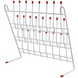 ULDIGI Escurridor Metálico para Tubos de Ensayo 24, Resistente y Fácil de Usar, Estante para Secado de Cristalería en Laboratorios de Química