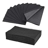 Unihuby Tattoo Baberos Dentales Desechables Suministros Para Tatuaje | 50Pcs Baberos Dentales Negros Impermeables Baberos Tatuaje Salón de Uñas Bandejas Cubiertas Accesorios para Uñas