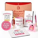 Kembilove® Regalo Odontóloga con Taza – Pack Odontóloga con Accesorios – Detalle Original para Clínica Dental, Graduación, Cumpleaños y Agradecimiento – Mujer