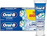 Oral-B Dentífrico Complete Protege & Limpia, Pack Ahorro 2x75 ml | Pasta de Dientes Antiplaca, Limpieza Profunda, Aliento Fresco, Sabor a Menta Fresca