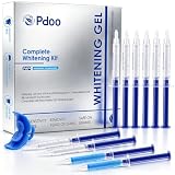 Teeth Whitening Gel 10 Pack with Silicone Mouth Tray - Whitening Gel 3ML*8 and Desensitizing Gel 3ML*2 - Blanqueamiento Casero para Dientes Sensibles