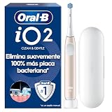 Oral-B iO 2 Cepillo de Dientes Eléctrico con 1 Cabezal, Rosa Suave | Cepillo Dental Suave con Encías, 3 Modos de Cepillado, Sensor de Presión Y Temporizador, Estuche de Viaje