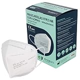 Grafoplas I Pack de 25 Mascarillas FFP2 Blancas: Protección Premium, Confort y Seguridad Garantizados I Radex