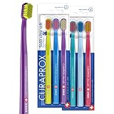 toothbrush, 6 brushes, Ultra Soft 5460. Softer feeling & better cleaning, in charming colours. by Curaprox