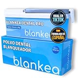 Blankea Polvo Blanqueador Dental Profesional - Pasta de Dientes Blanqueante - Blanqueamiento Dental en Casa - Elimina las Manchas de Café, Té, Vino, Sarro y Placa Dental (40 g (1 caja))